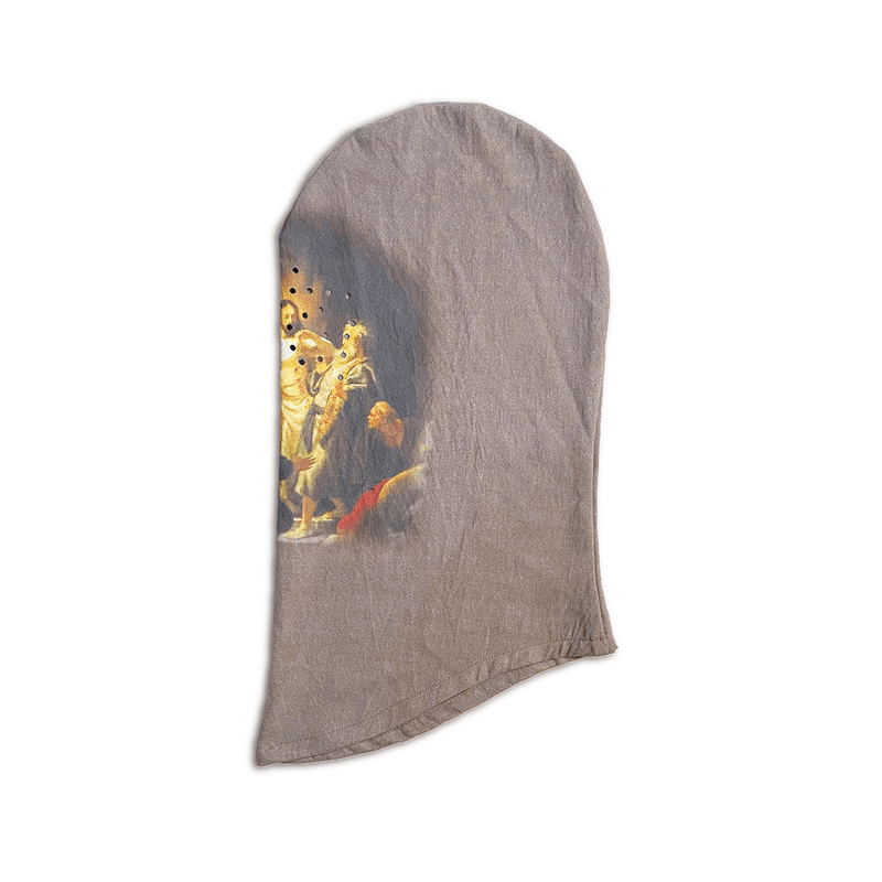 camouflage face mask headgear, view 2 - MRSLM