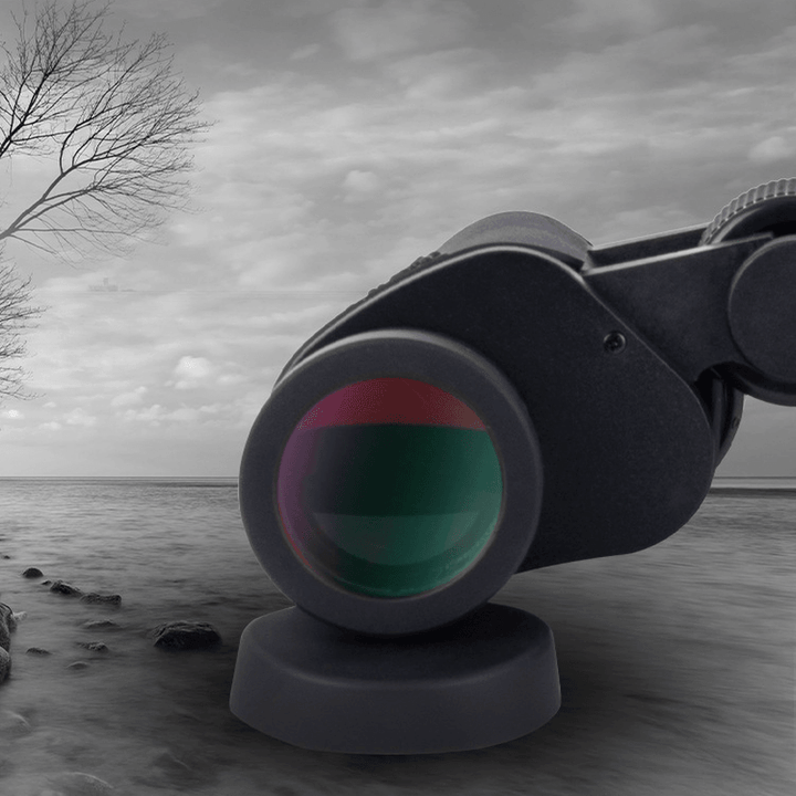 LUXUN 80X80 HD High Power Binoculars Low Light Night Vision Telescope Powerful Binoculars for Hunting Outdoor Tourism - MRSLM