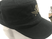 military style flat cap, view 4 - MRSLM