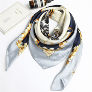 women's artificial silk square scarf, view 7 - MRSLM