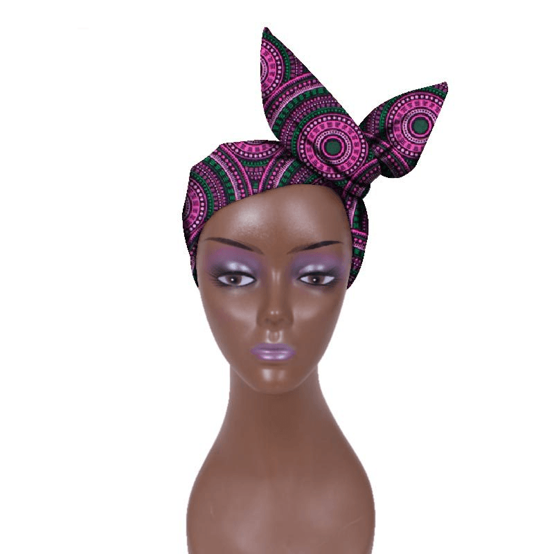 batik cloth headband, view 7 - MRSLM