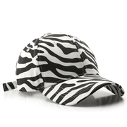 zebra print baseball cap, view 5 - MRSLM