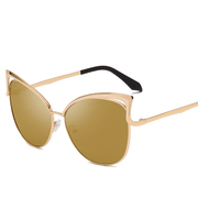 Women's colorful lens metal sunglasses, view 13 - MRSLM