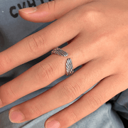Hip hop angel wing ring, view 5 - MRSLM