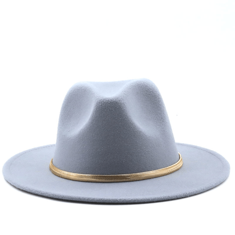 wool cotton fedora jazz hat, view 14 - MRSLM