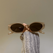 Retro small frame butterfly sunglasses, view 5 - MRSLM
