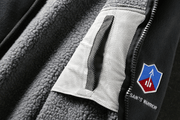 Men's fleece soft shell jacket, view 7 - MRSLM