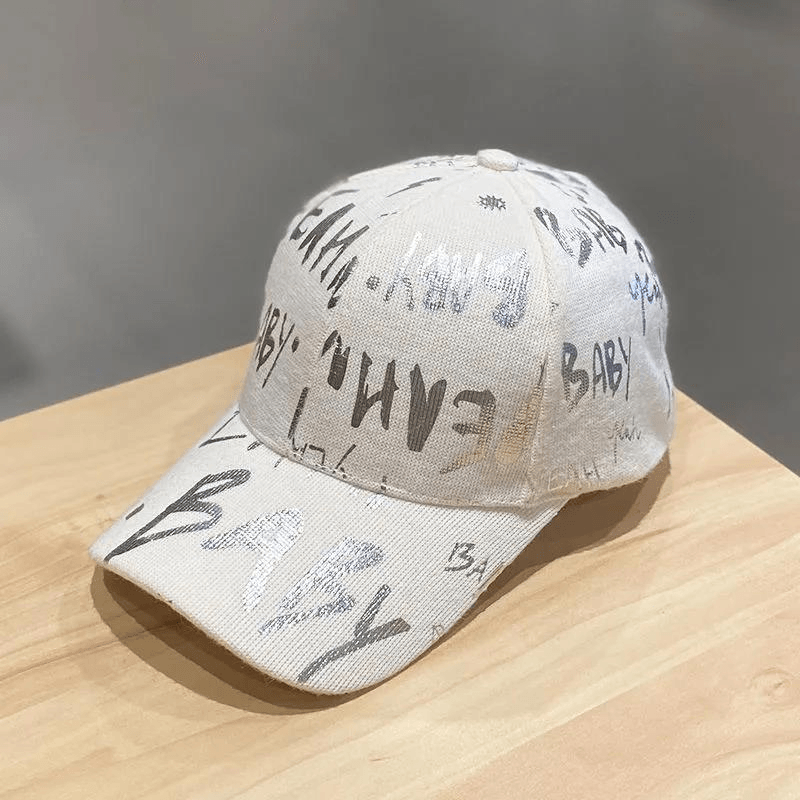 Knitted cotton flannel baseball cap - MRSLM