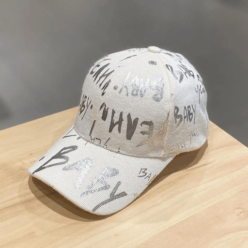 Knitted cotton flannel baseball cap - MRSLM