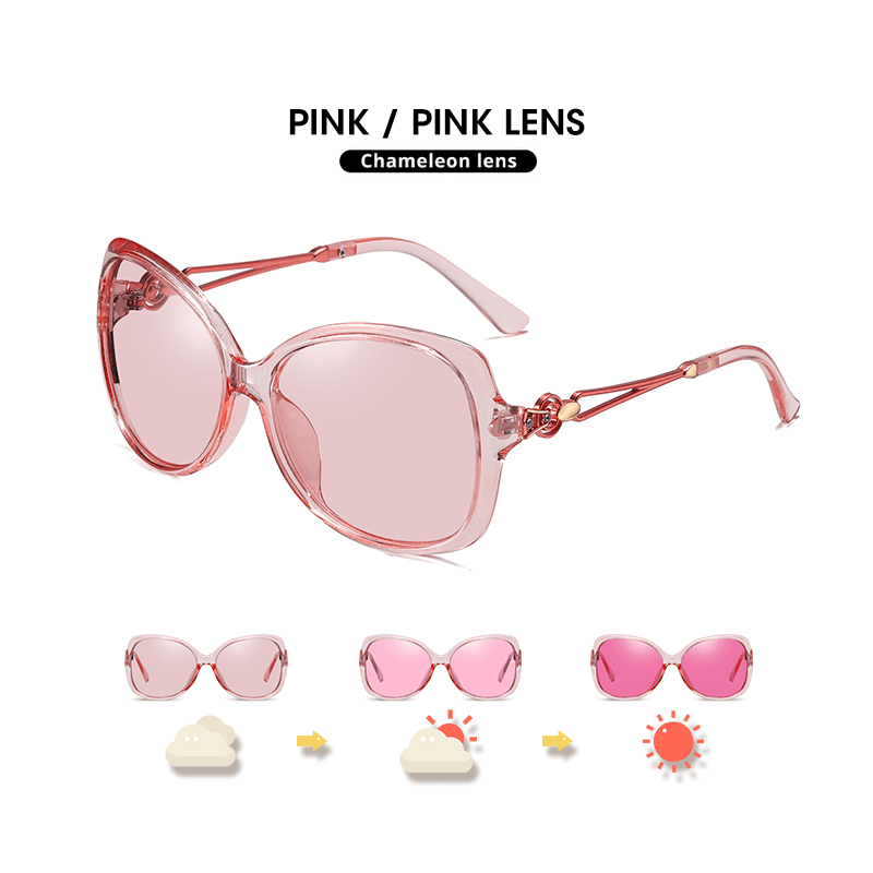 Fashion Women's Large Frame Sunglasses with Diamonds