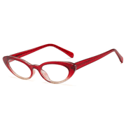 oval flat lens computer glasses, view 5 - MRSLM