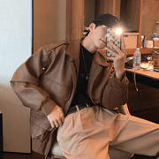 men's loose retro lapel jacket, view 2 - MRSLM
