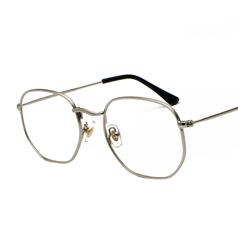 Irregular metal frame sunglasses, view 7 - MRSLM