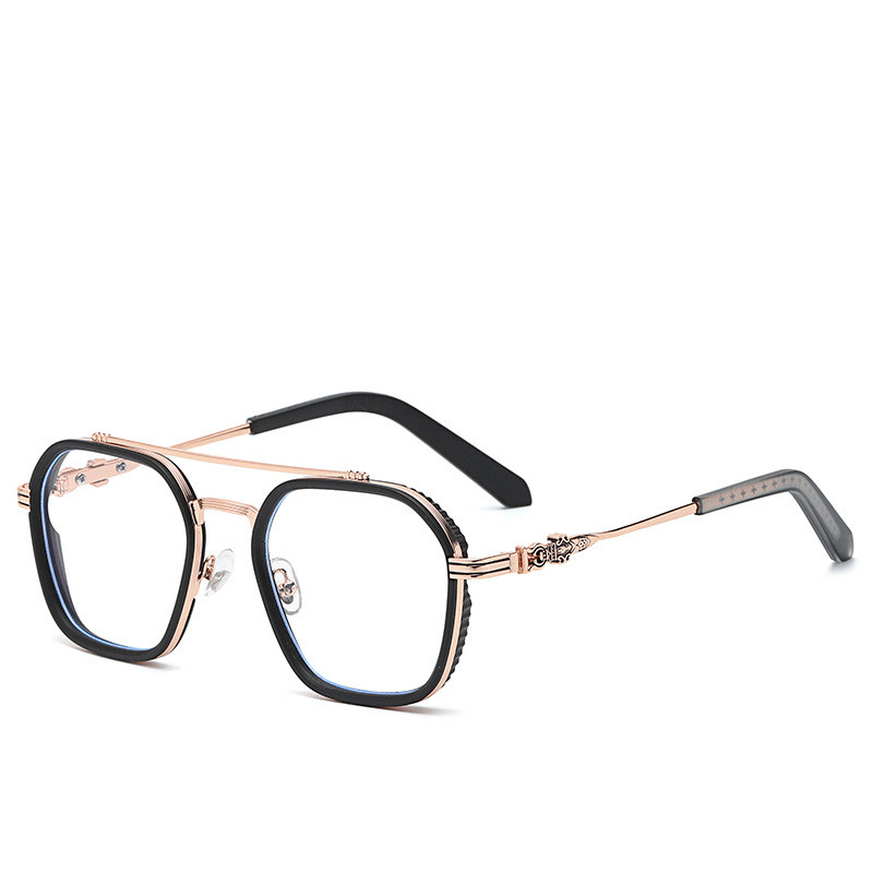 retro polygon glasses frame, view 7 - MRSLM