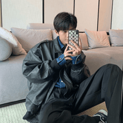 men's loose retro lapel jacket - MRSLM