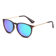women's metal color film sunglasses, view 5 - MRSLM