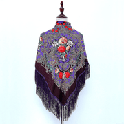 Cotton twill warm shawl, view 9 - MRSLM