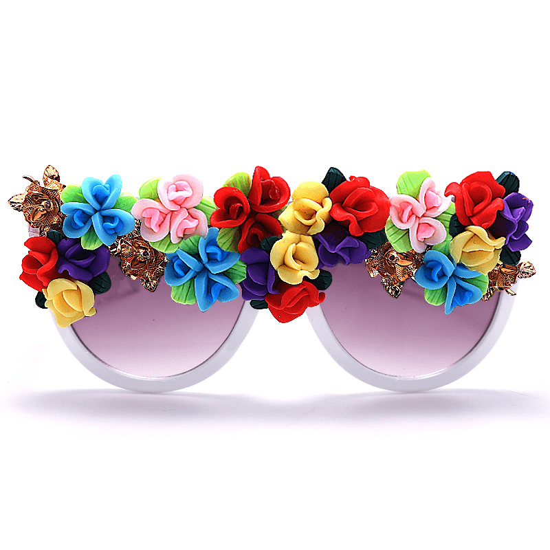 Large frame fashion sunglasses, view 3 - MRSLM