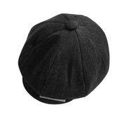 Men's wool blend newsboy painter hat, view 3 - MRSLM