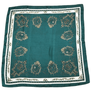 women's small square floral scarf - MRSLM