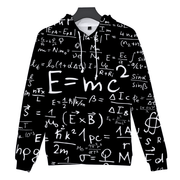 Men'S 3D Digital Print Hooded Sweatshirt - MRSLM