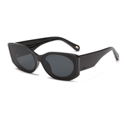 women's vintage steampunk square sunglasses, view 3 - MRSLM