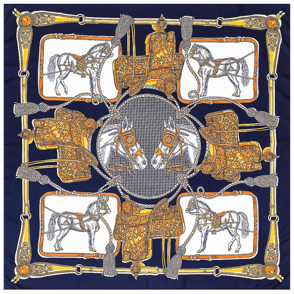 Large Square Scarf Shawl Decorative Headscarf Spot - MRSLM