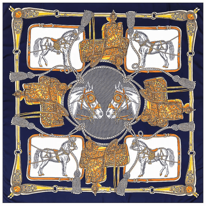 Large Square Scarf Shawl Decorative Headscarf Spot - MRSLM