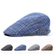 plaid peaked cap, view 16 - MRSLM