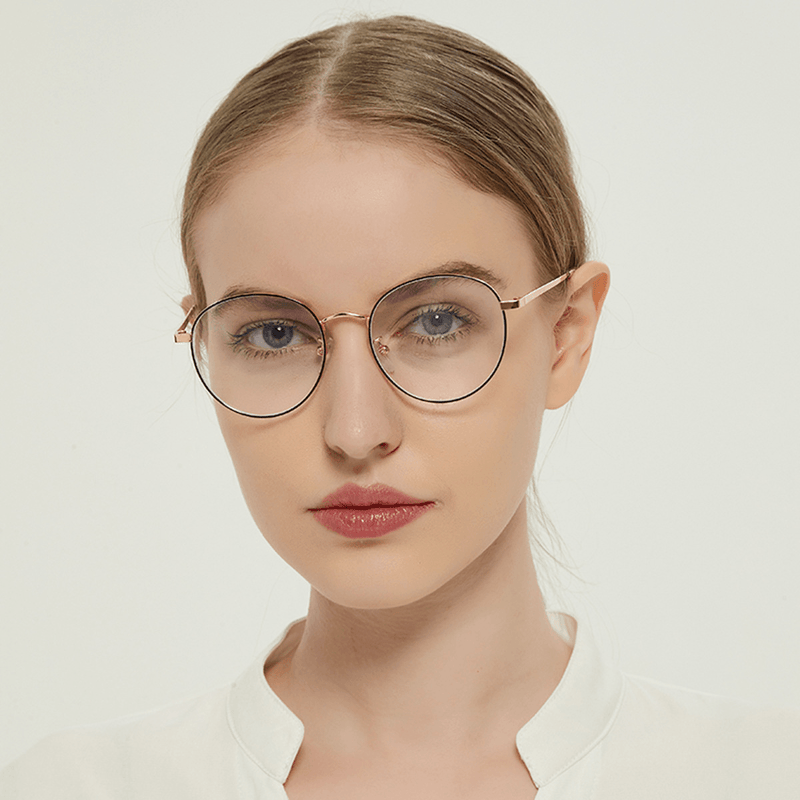 unisex flat glasses frame, view 4 - MRSLM