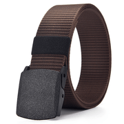 men's braided canvas belt, view 6 - MRSLM