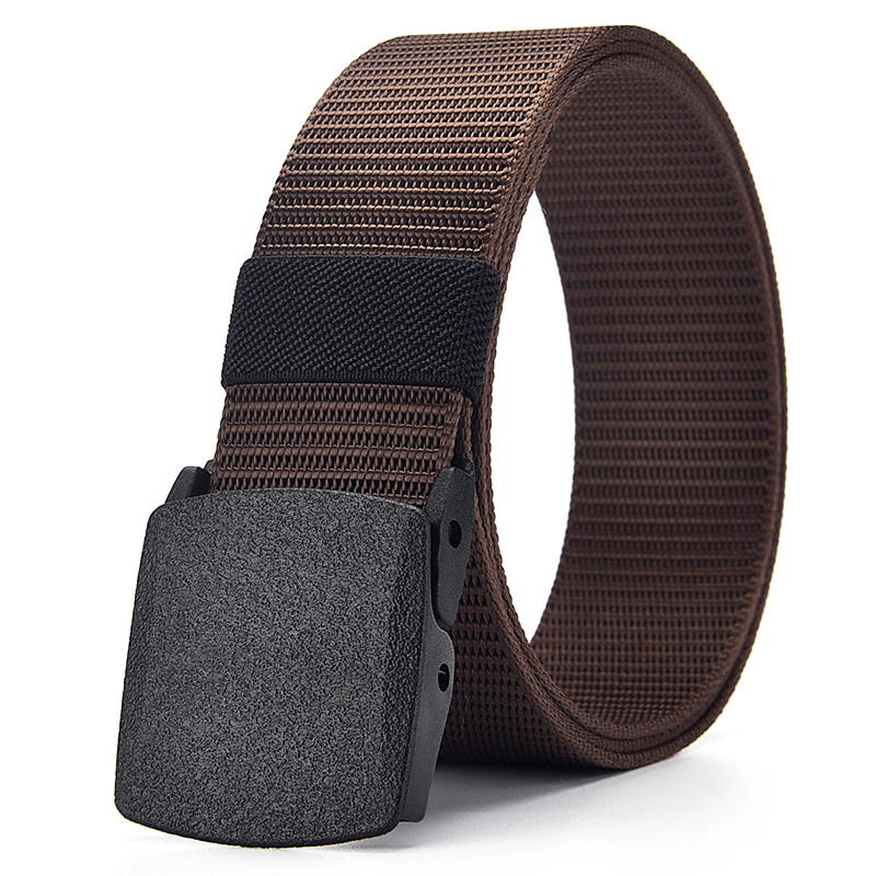 men's braided canvas belt, view 6 - MRSLM