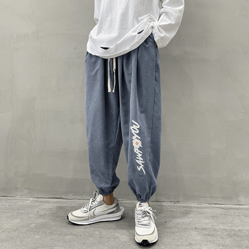 Casual Men's Trendy Loose-Fitting Trousers All-Match