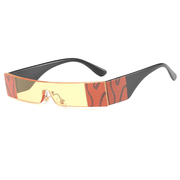 snake pattern small frame sunglasses, view 3 - MRSLM
