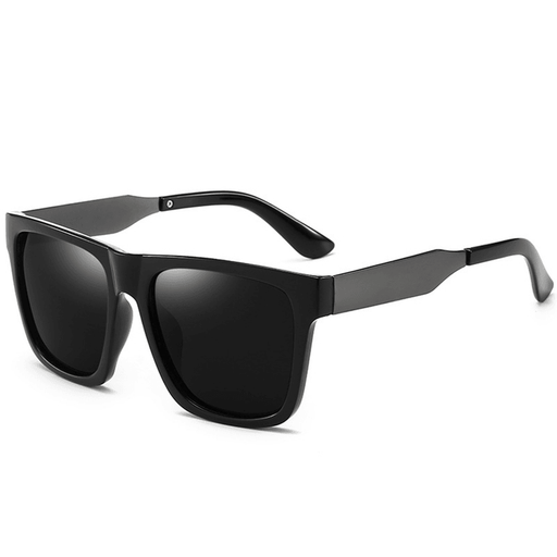 men's retro box polarized sunglasses - MRSLM