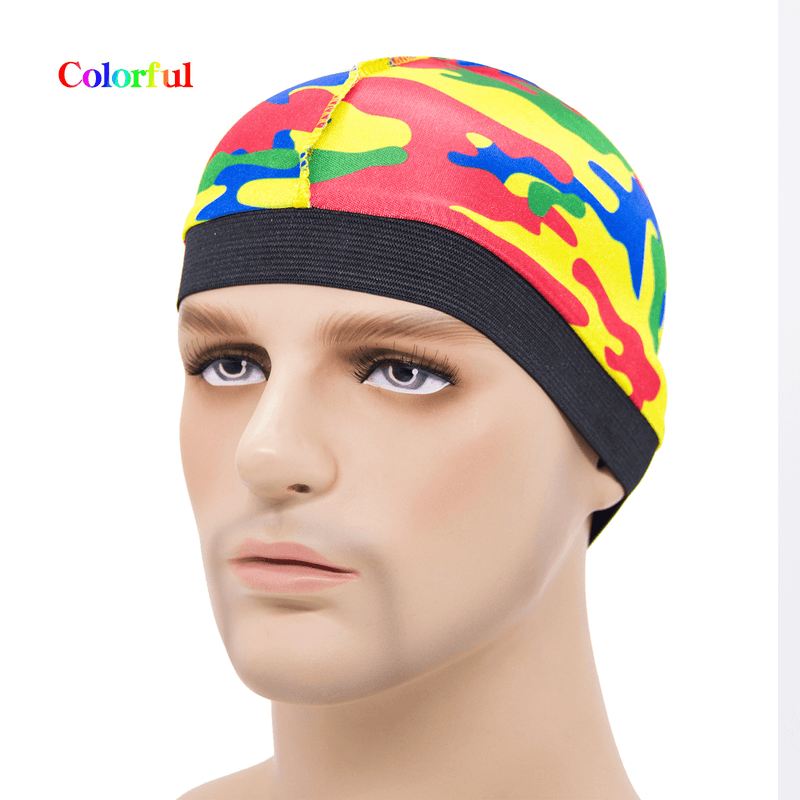elastic solid color dome hat, view 8 - MRSLM