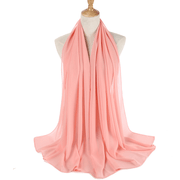 women's chiffon hijab headscarf, view 3 - MRSLM