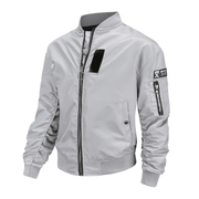 men's MA1 pilot baseball jacket, view 5 - MRSLM