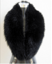 ladies thick faux fur scarf, view 3 - MRSLM