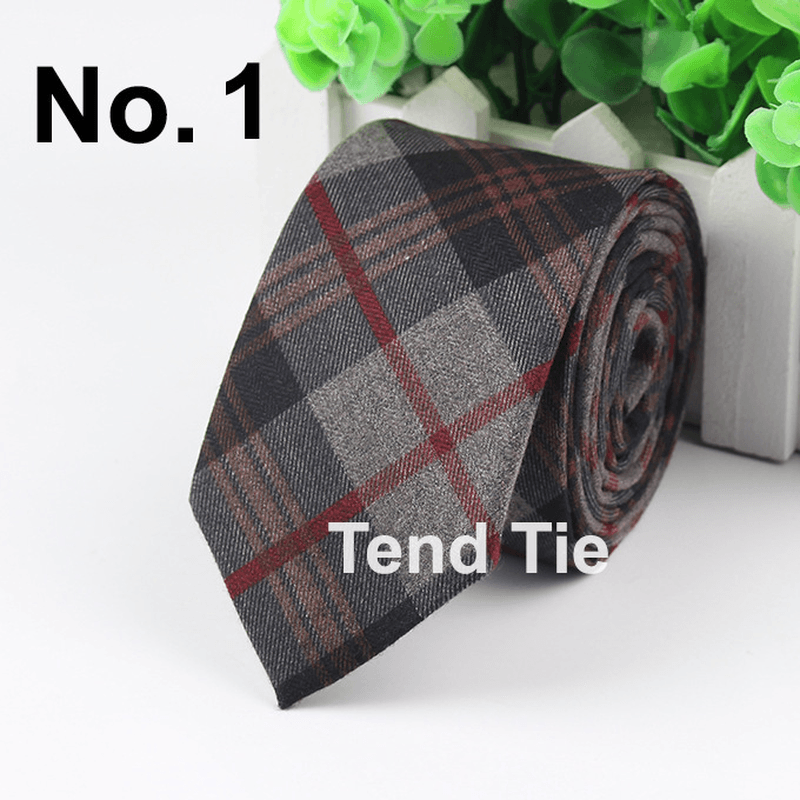 Men's Tie New Ultra-Narrow Wool Elegant Atmosphere
