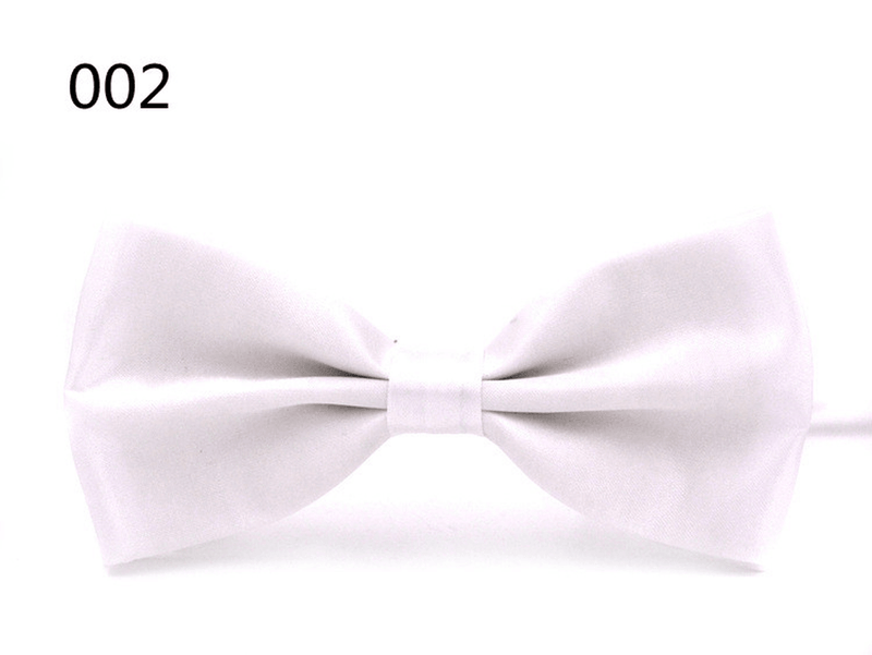 solid color bow tie, view 10 - MRSLM