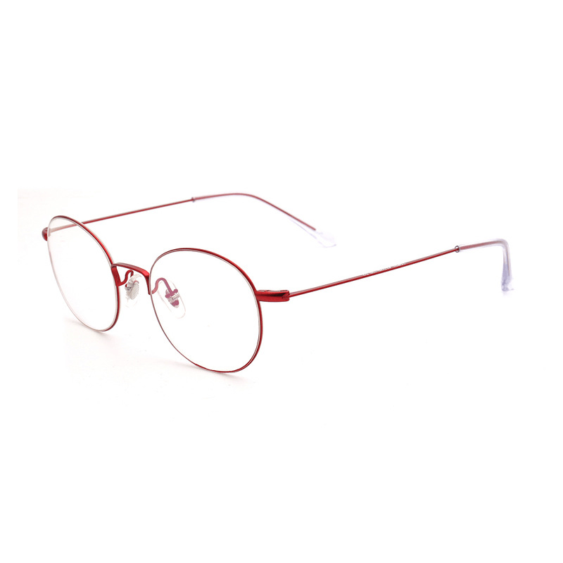 men's retro small-frame metal glasses, view 4 - MRSLM