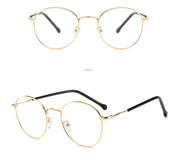 Irregular round metal frame glasses, view 8 - MRSLM