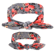 printed rabbit ear parent-child headband, view 6 - MRSLM