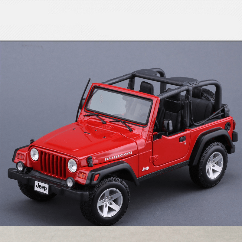 Jeep Alloy Car Simulation Car Model Collection Gift - MRSLM