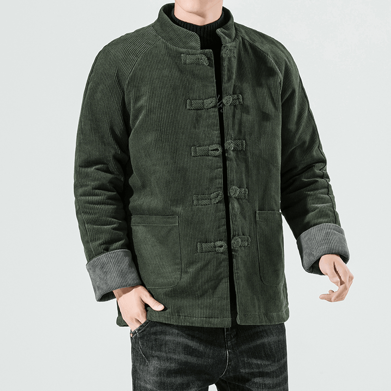 men's thick cotton-filled coat, view 6 - MRSLM