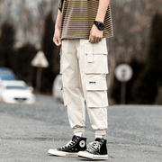 men's cropped sports overalls, view 3 - MRSLM