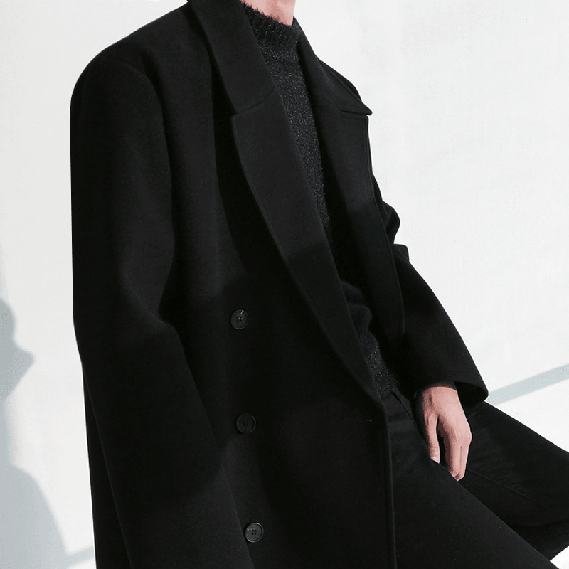 korean style windbreaker coat, view 2 - MRSLM