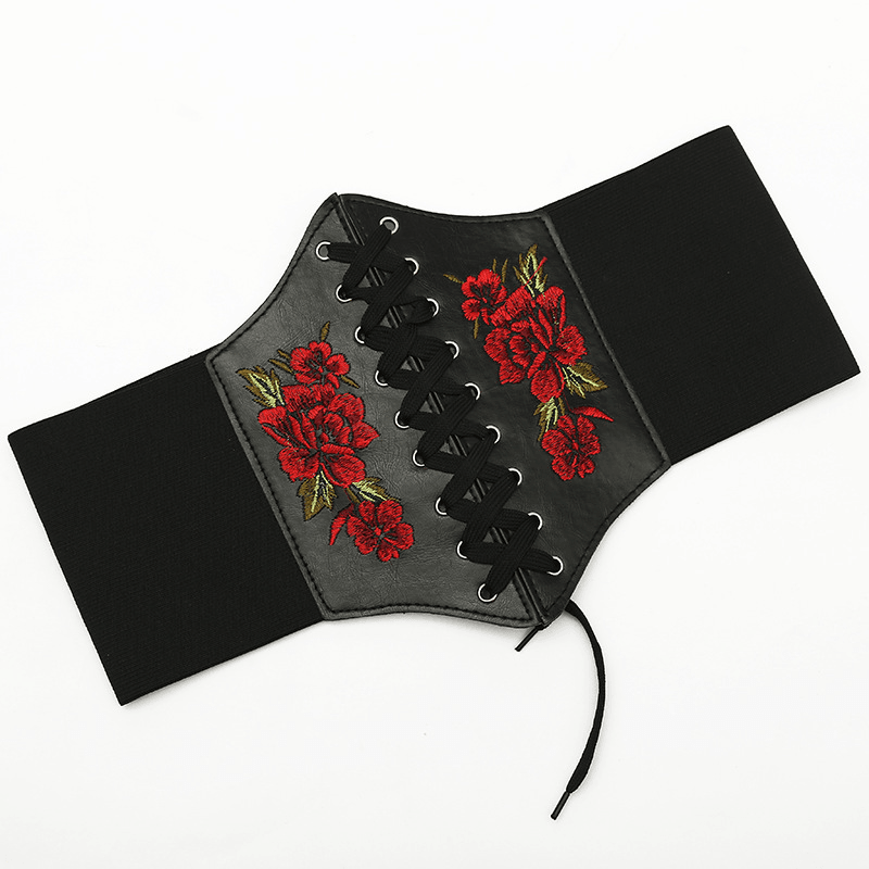 Women's wide elastic waist belt - MRSLM