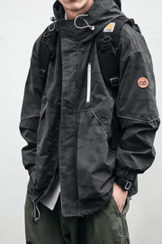 japanese casual hooded jacket, view 2 - MRSLM